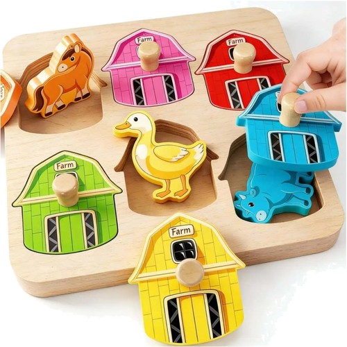 Holzpuzzle jahr mit - ab,