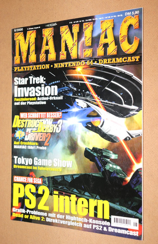 2000 maniac magazine tomb - magazine,