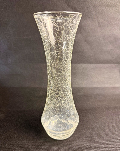 Craquelé glas vase klar - craquelé,