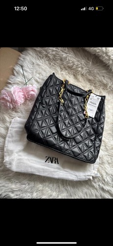 Zara damen tasche schwarz - zara,