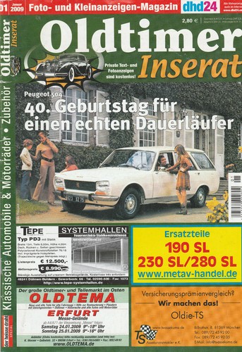Oldtimer inserat 2009 - oldtimer,