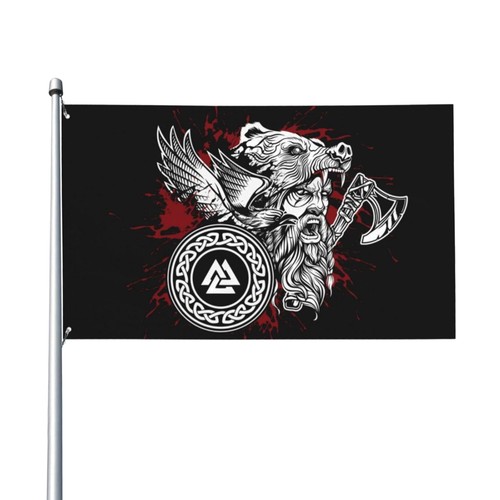Fahne gartenflagge wikinger - fahne,, gartenflagge,