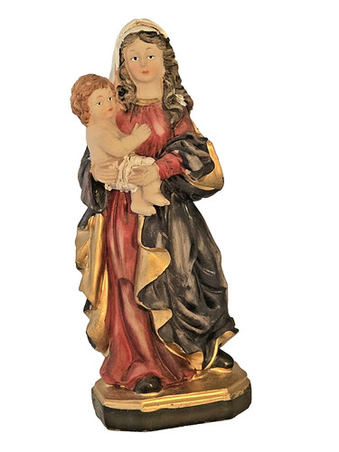 Heiligefigur madonna mit - madonna,