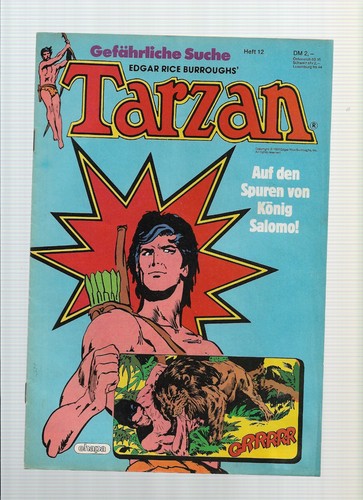 Comic tarzan heft - tarzan,