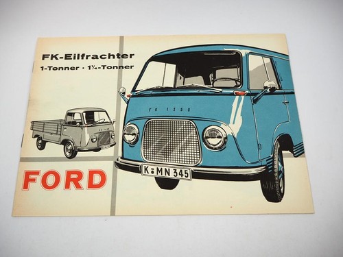 Original prospekt ford - original, taunus