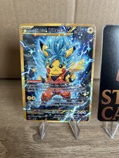 SSJ Blue Pikachu | Holo Full