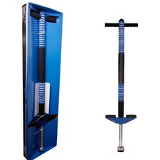 Pogo Stick blau/schwarz Höhe
