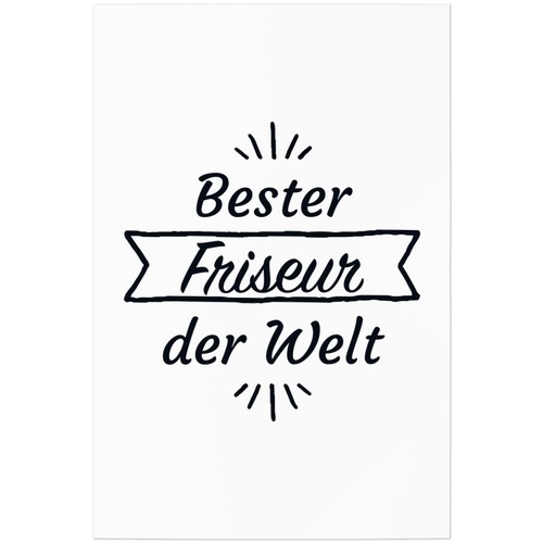 Bester friseur der welt - bester,