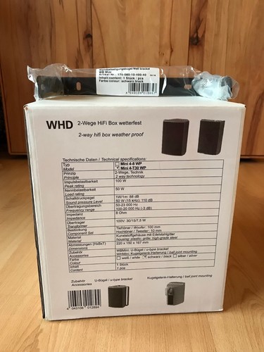 Whd lautsprecher 2wege - lautsprecher, hifi