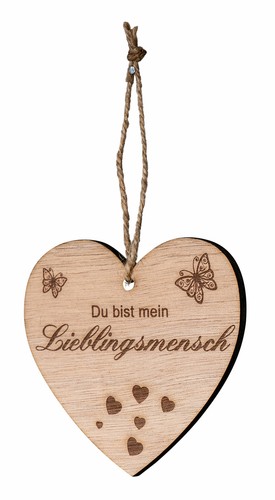 Herz 9x10cm birkenholz - herz,