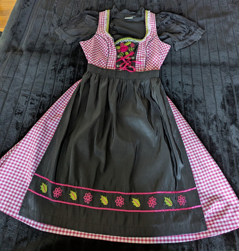 Hochwertiges midi dirndl - dirndl, mit