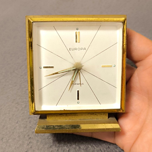 Europa reiseuhr wecker analog - europa,