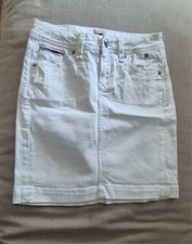 Hilfiger Denim Jeansrock weiß XS gebraucht
