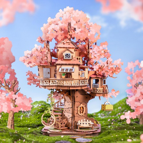 Rolife puzzle sakura - 3d,