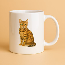 Schöne Malerei Kaffee Tasse