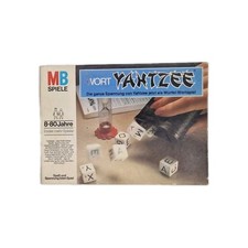 Wort Yahtzee Würfelspiel 1979