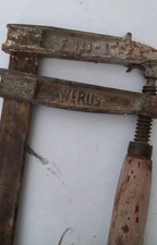 Werus Schraubzwingen 4stk  Funktionsfähig Sammler