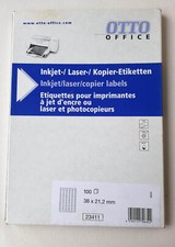 Otto Office Universal-Etiketten 38 x 21,2 mm, ca. 95 Blatt, ca 6300 Etiketten