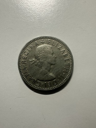 One shilling münze - shilling, 1962
