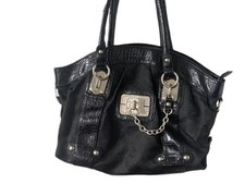 Gussaci Handtasche Schwarz