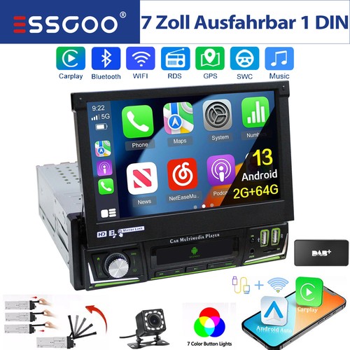Dab autoradio din - autoradio, bluetooth