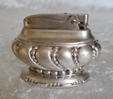 Vintage Ronson 'Crown' Tischfeuerzeug – U.S. & CANADA PATS – Benzinfeuerzeug