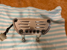 Harley Riser mit Kontrolleuchten chrom