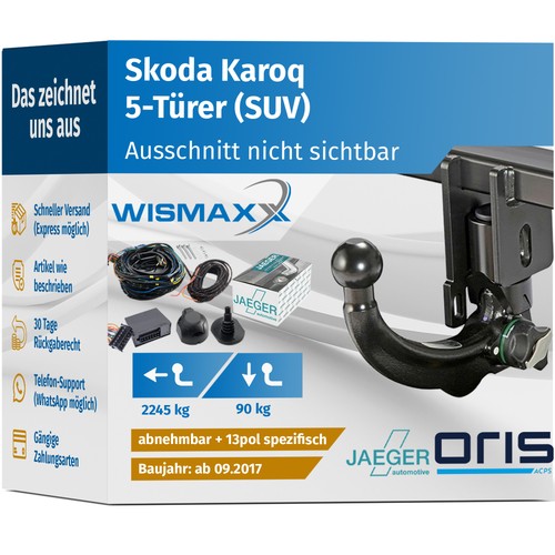 Anhängerkupplung für skoda - für,