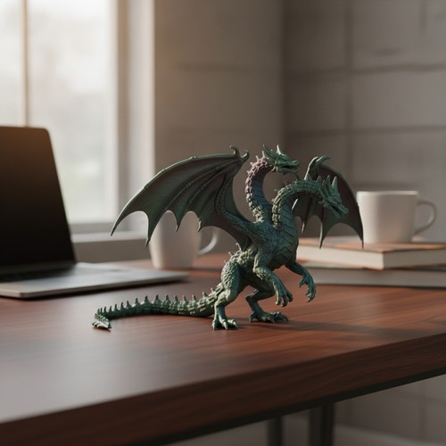 Drachenfigur ghidorah 24cm - drachenfigur,