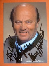 -ö- Hans Stadlbauer, Autogrammkarte (mit Widmung)