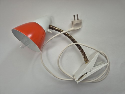Wandleuchte 50er 60er orange