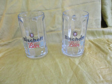 Bischoff  Bier - 2 x Glas Bierkrug  0,4 L