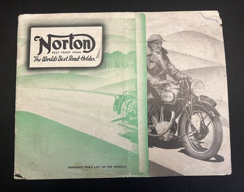 1939 norton motor cycle - 1939,