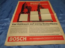 BOSCH   Kühlschrank , Reklame