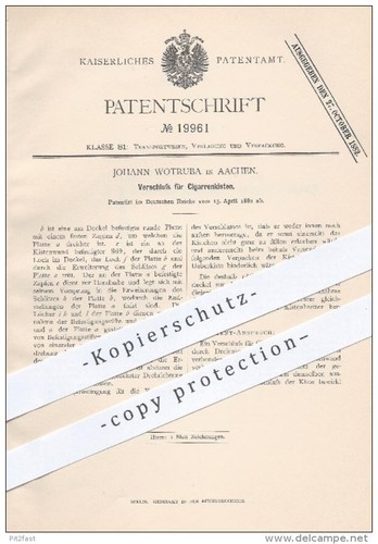 Original patent johann - patent,