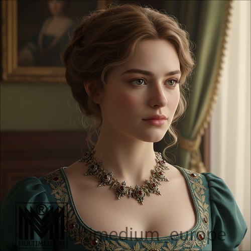 Prunk collier historismus - prunk,