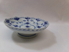 Royal Copenhagen  Musselmalet Vollspitze  1 Fußschale  1023  I.Wahl  TOP