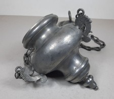 EWIGES LICHT / AMPEL ZINN Barock, um 1800