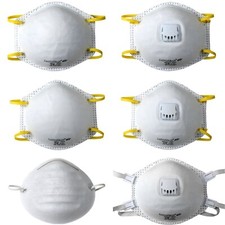 FFP1 FFP2 FFP3 Masken ohne/mit Ventil Feinstaubmaske Mundschutz Atemschutzmaske