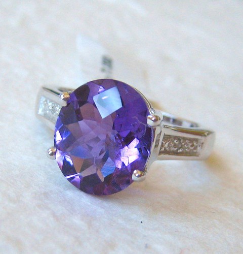 Ring ovaler lila - ovaler,
