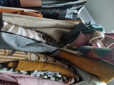 Stoffe + Kunstleder Reste grosses 5 kg Paket neue Reste +grosse Abschnitte 