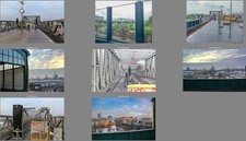 8 Foto Abzüge BERLIN Bahnhof