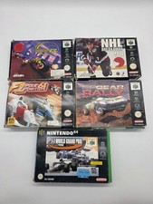 5× Nintendo 64 N64 Spiele Cib