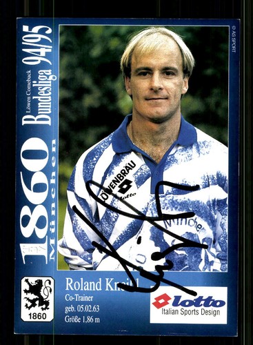 Roland kreißl autogrammkarte - roland,