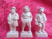 3 schöne ,kleine Holzfiguren ,  Holz geschnitzt , Südtirol 