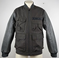 G-STAR RAW Multi Pocket Varsity Leather Jacket Herren Lederjacke Gr.M NEU ETIKET