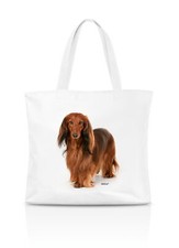 Einkaufstasche roter Langhaar-