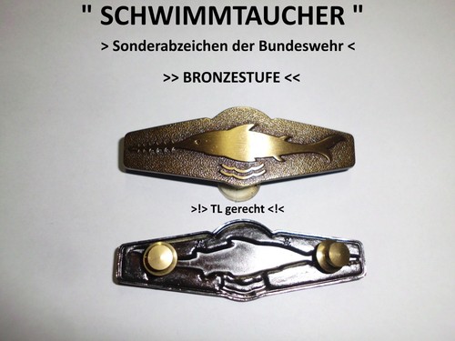 Schwimmtaucher bronze - ",
