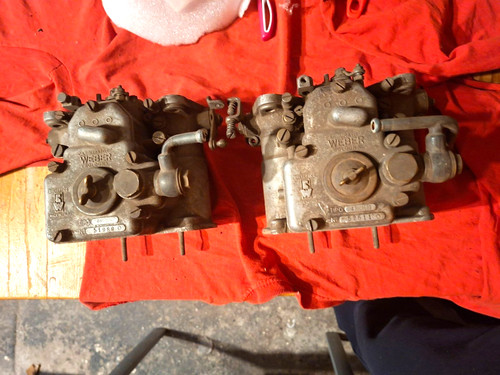Weber dcoe carburettors - 40, 33
