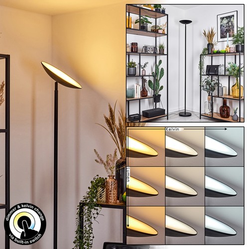 Moderne stehleuchte aus metall - moderne,